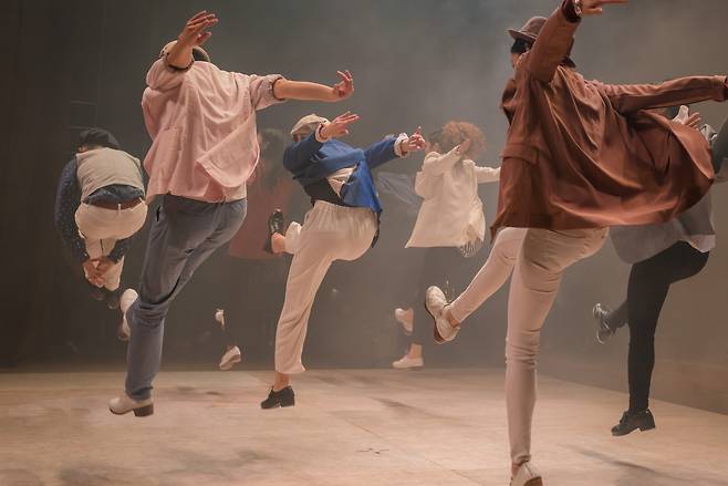 '탭 인 재즈(TAP IN JAZZ)'에 출연하는 코리아 탭 오케스트라(마포문화재단 제공)