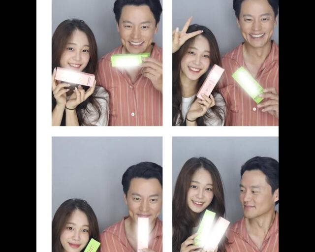 이주영이 배우 이서진과 함께 사진을 찍었다. / 이주영 SNS 캡처