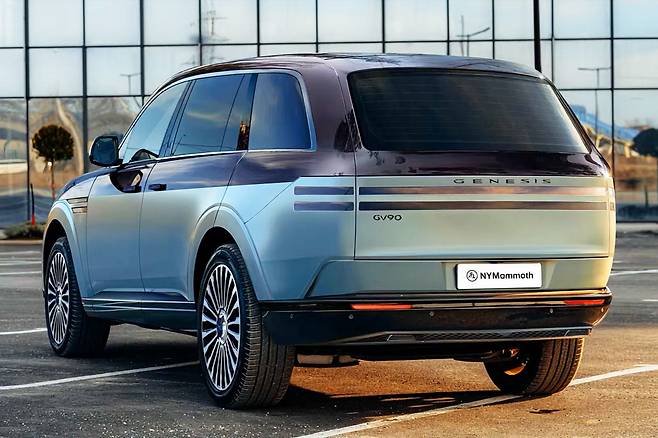 제네시스 GV90 예상도