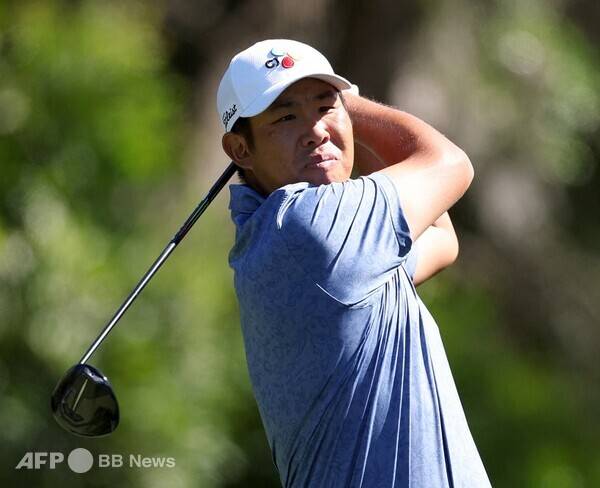 2025년 미국프로골프(PGA) 투어 발스파 챔피언십에 출전한 안병훈 프로가 2라운드에서 경기하는 모습이다. 사진제공=ⓒAFPBBNews = News1