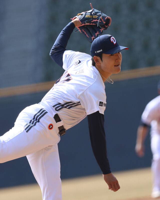 두산 베어스 곽빈./두산 베어스