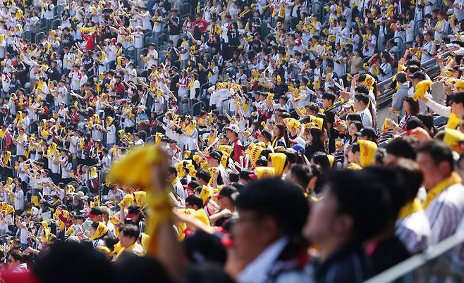 ▲ LG 관중석 ⓒ연합뉴스