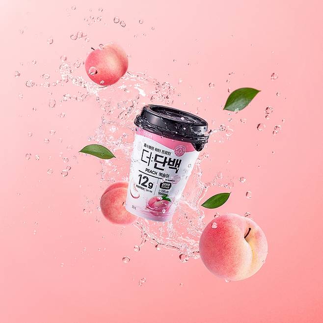 빙그레 '더단백 워터프로틴 복숭아' [빙그레 제공. 재판매 및 DB 금지]