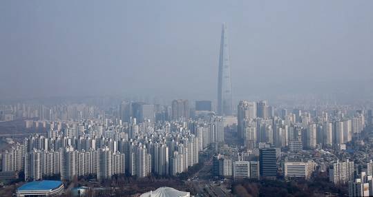 사진설명 : 서울 강남 지역 아파트 단지. (사진출처 : 뉴시스)