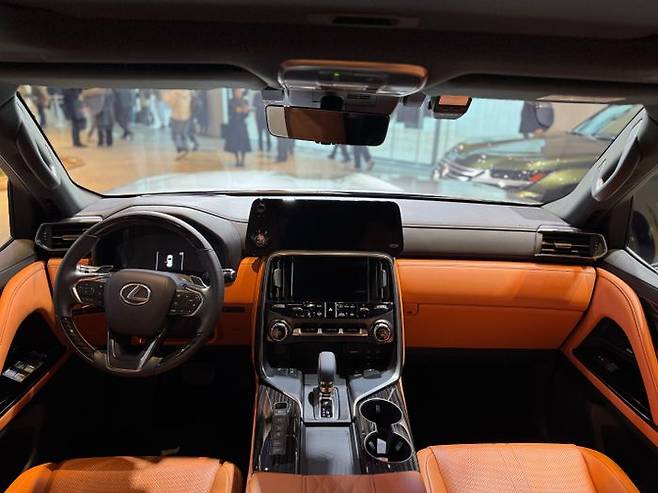 렉서스 LX700h 내부 ⓒ데일리안 편은지 기자