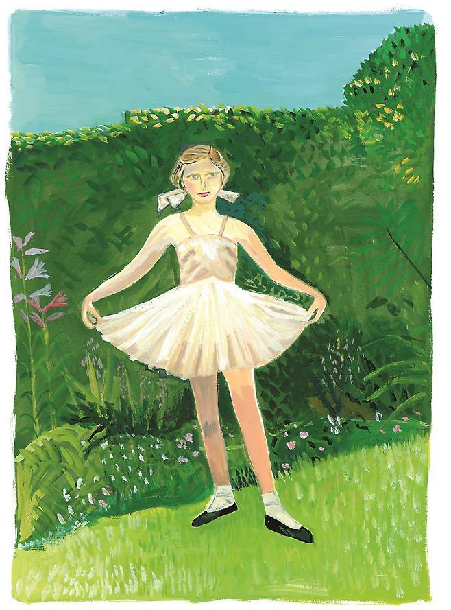 ‘튀튀를 입은 소녀’. ⓒMaira Kalman