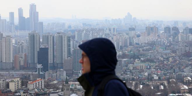 서울 아파트 단지 모습. [연합]