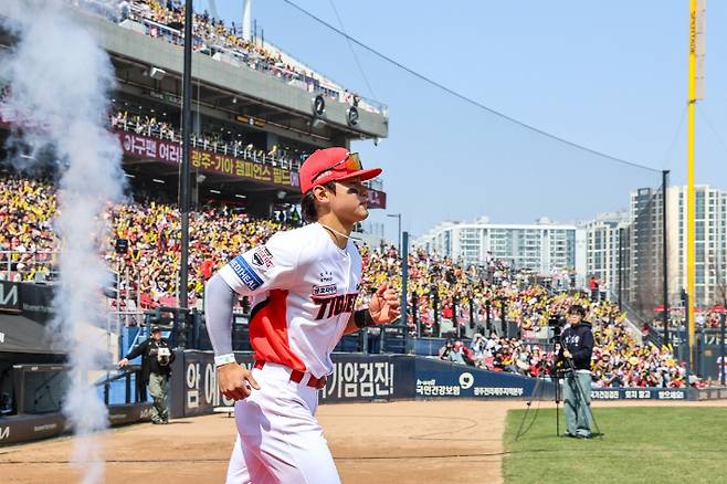 22일 공식 개막전에 나선 KIA 김도영. KIA 타이거즈