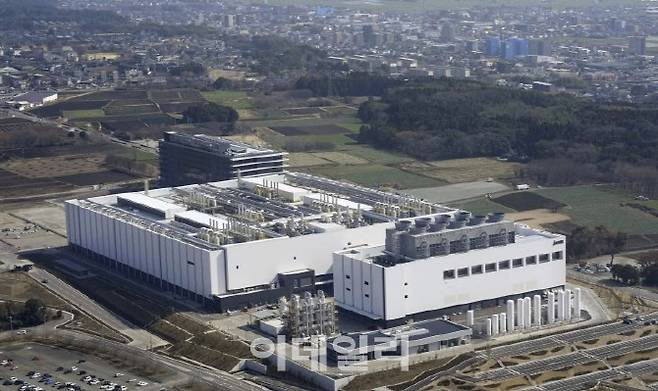 일본 구마모토현 기쿠요마치에 건설된 TSMC 제1공장 전경.(사진=뉴시스)