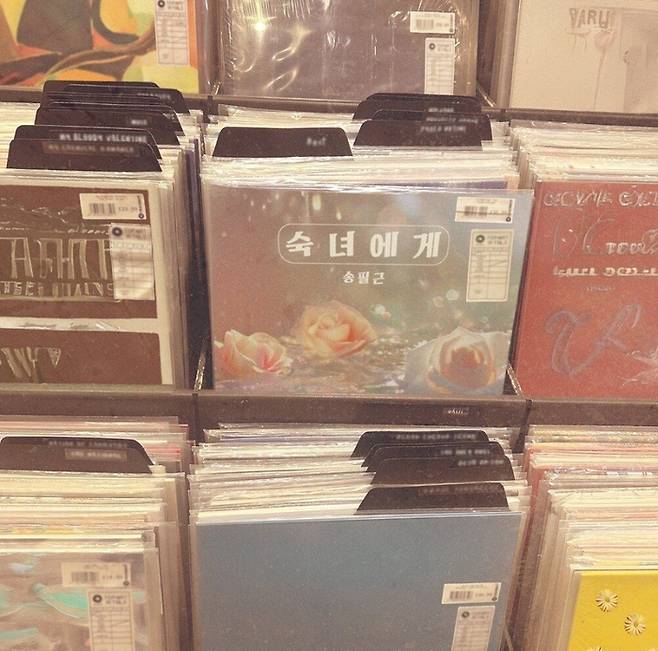 송필근 ‘숙녀에게’ 앨범 포스터. 사진 | 카카오엔터테인먼트