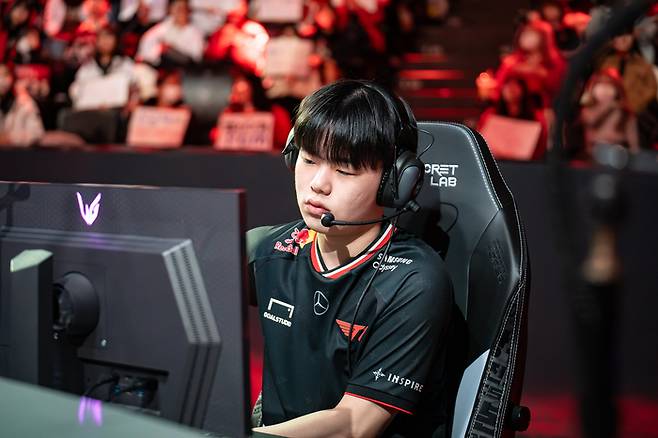 T1 ‘스매쉬’ 신금재. 사진 | LCK