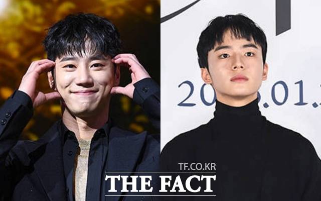배우 이준영(왼쪽)과 문우진이 2024년에 이어 2025년도 '열일' 행보를 보여주고 있다. /더팩트 DB