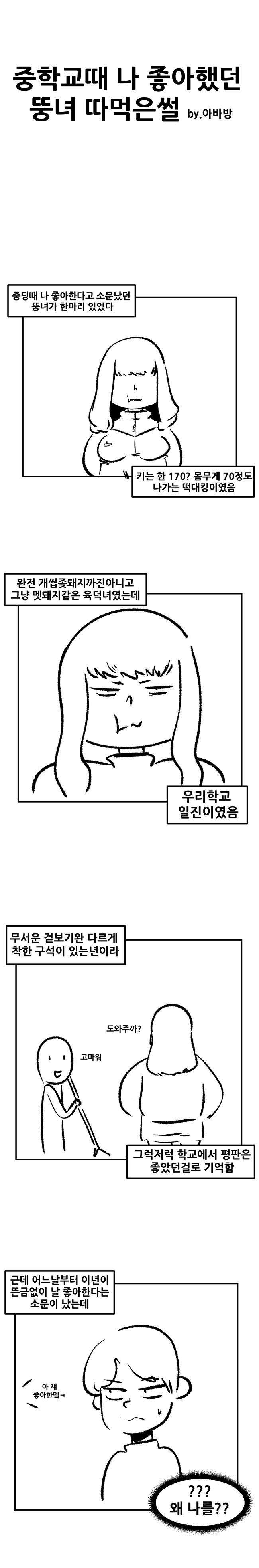 1.jpg 중학교때 나 좋아했던 뚱녀 따먹은 썰.manhwa