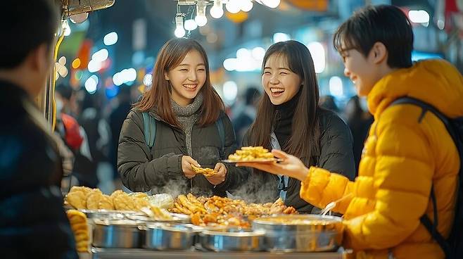 다른 사람과 자주 식사를 함께하는 사람들은 삶의 만족도가 더 높다. 유엔 세계행복보고서(2025)