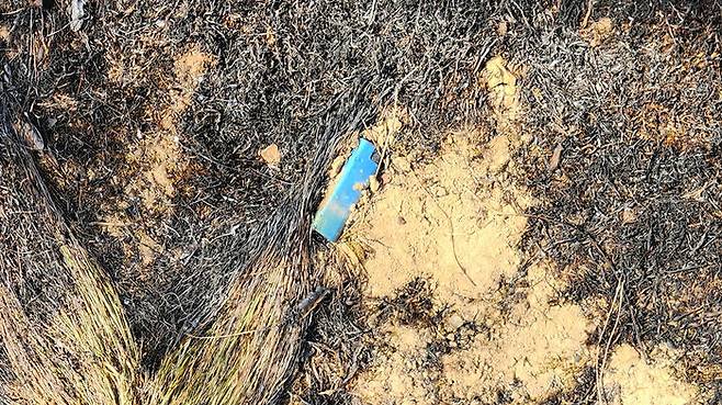 현장에서 발견된 라이터