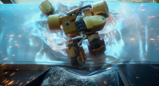 근미래 배경의 액션물 ‘미스터 로봇’. [사진 NEW]