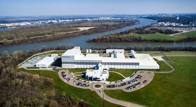 효성중공업 미국 테네시주 멤피스 공장. 사진=효성중공업