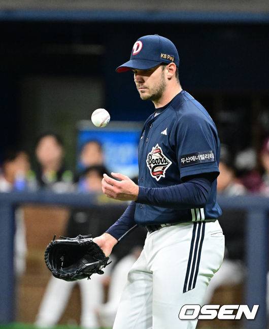 [OSEN=지형준 기자] 두산 잭 로그. 2025.03.16 / jpnews@osen.co.kr