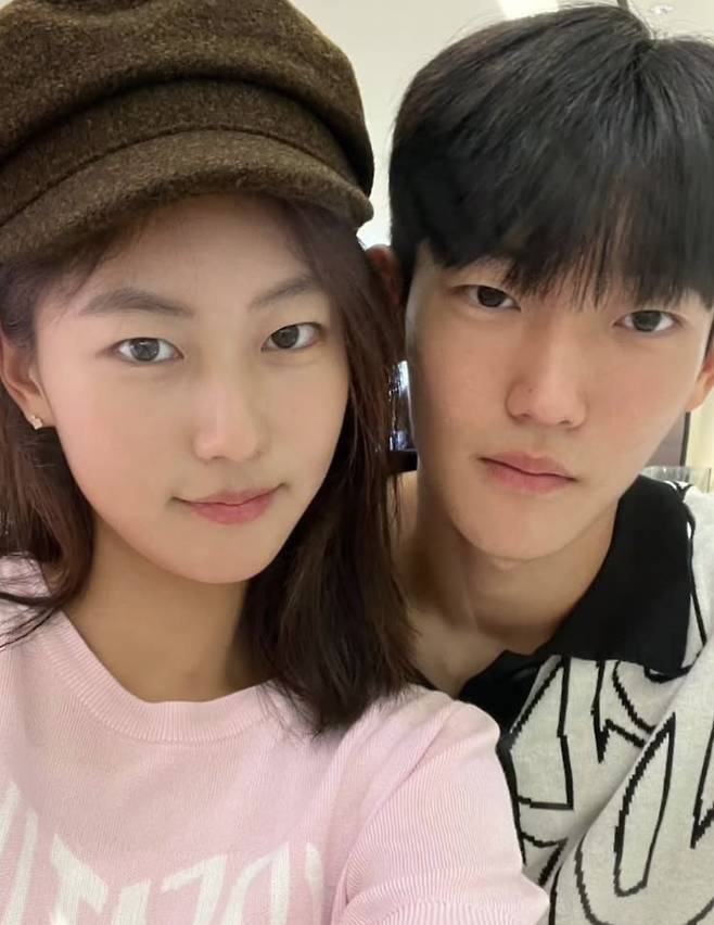 송지아(왼쪽), 송지욱 남매. 박연수 인스타그램 캡처
