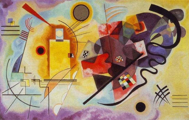 노랑-빨강-청색(Yellow-Red-Blue), 1925
