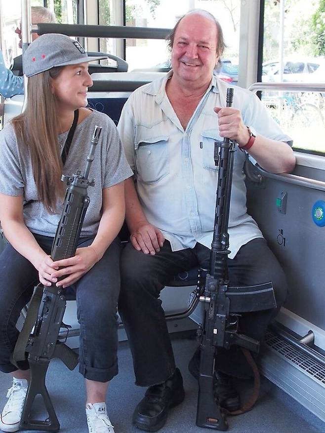 민간 총기 소지가 합법인 나라