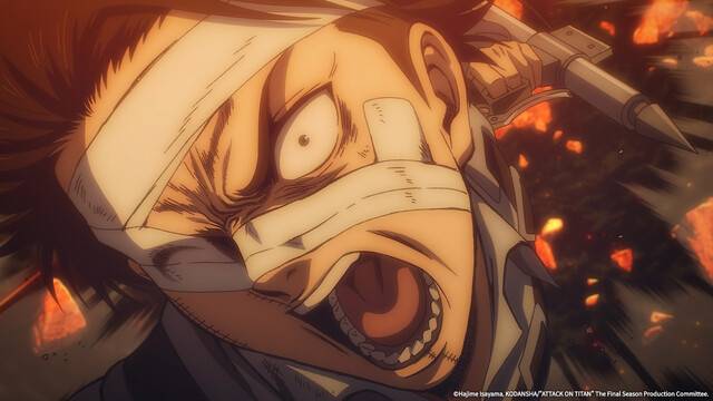 애니메이션 ‘극장판 진격의 거인 완결편 더 라스트 어택’. 애니플러스 제공
