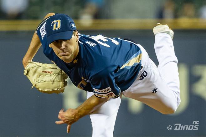 카일 하트가 16일 한화전에서 시즌 5승 요건을 채웠다. 사진=NC 다이노스 제공