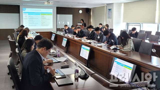 ▲경기도교육청은 26일 교육부와 한국사회보장정보원 및 양주시와 함께 ‘유보통합 비용지원구조 일원화 시스템 구축’ 용역 착수보고회를 개최했다. ⓒ경기도교육청