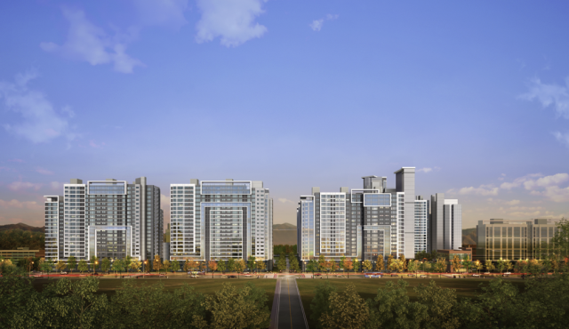 이촌 강촌아파트 투시도