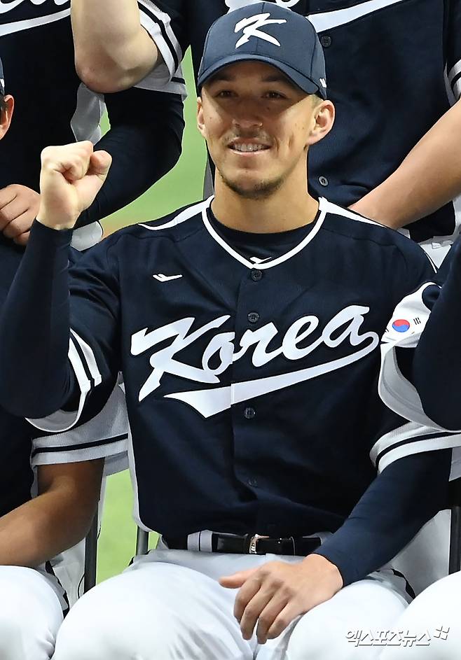 LA 다저스 핵심 유틸리티 플레이어로 발돋움한 토미 에드먼이 2026 WBC 한국 대표팀에 다시 발탁될 수 있을까. 엑스포츠뉴스 DB