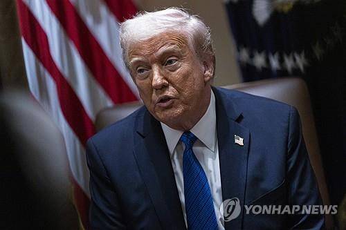 도널드 트럼프 미국 대통령. [EPA=연합뉴스]