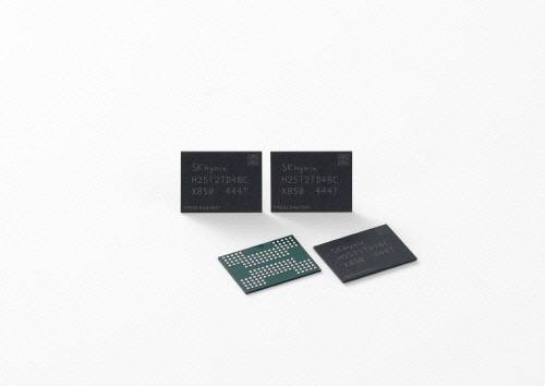 SK하이닉스가 지난해 11월 양산을 시작한 세계 최고층 321단 낸드 제품 모습. SK하이닉스 제공.
