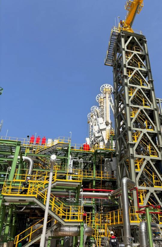 KET 부두 로딩암. SK가스 제공.