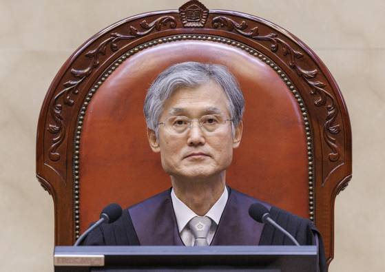 조희대 대법원장은 공직자윤리위원회에 15억원의 재산을 신고했다. 연합뉴스
