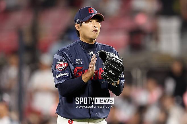 ▲ 팀의 핵심 셋업맨으로 기대를 모으고 있으나 아직 구위가 덜 올라왔다는 평가를 받는 구승민 ⓒ곽혜미 기자