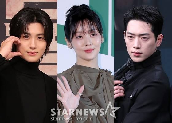 배우 박형식, 차주영, 서강준(왼쪽부터) /사진=스타뉴스