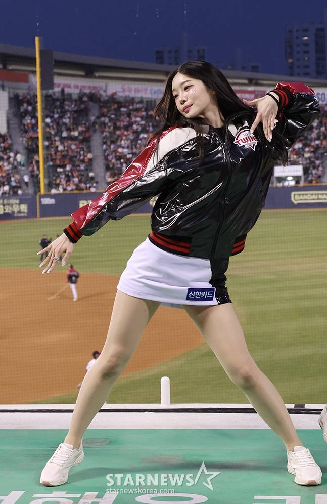 [포토] 계유진 '데뷔전에서 찢었다'