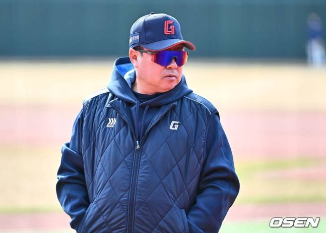 김태형 롯데 감독.