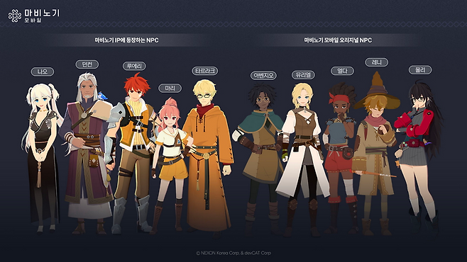 익숙한 등장 인물들과 다시 만날 수 있다(제공=넥슨).