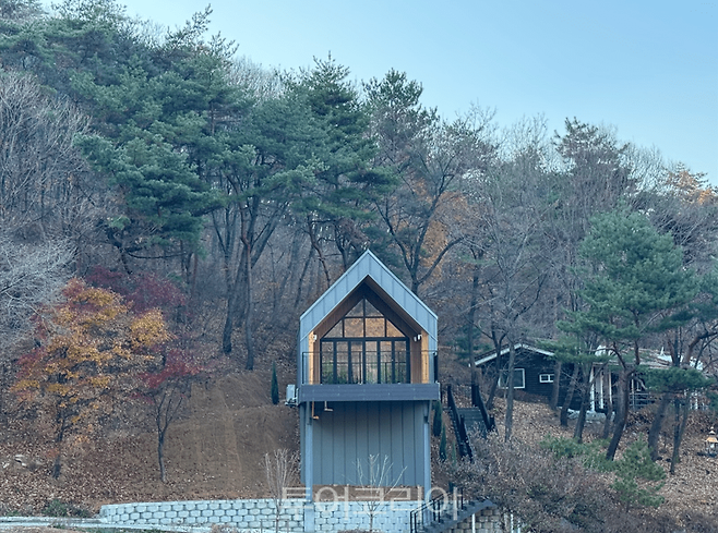 음성군, 수레의산자연휴양림 내 트리하우스/사진-음성군