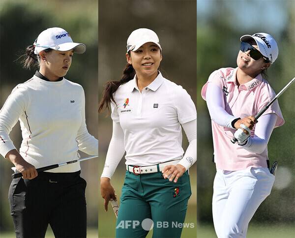 2025년 미국여자프로골프(LPGA) 투어 '포드 챔피언십 프리젠티드 바이 와일드 호스 패스'에 출전한 김세영, 이미향, 임진희 프로. 사진제공=ⓒAFPBBNews = News1
