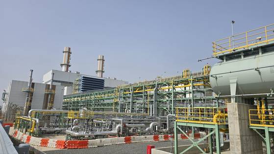 세계 최초 액화천연가스(LNG), 액화석유가스(LPG) 겸용 복합 발전소인 울산GPS 모습. 노유림 기자