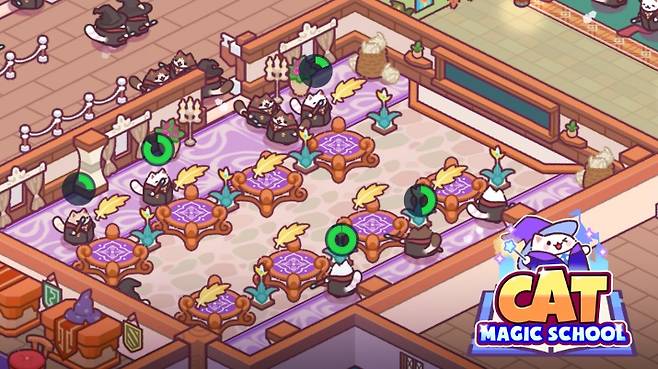 넵튠 자회사 트리플라는 자체 개발한 신작 모바일 경영 시뮬레이션 게임 ‘고양이 마법 학교(Cat Magic School)’를 글로벌 론칭한다고 28일 밝혔다. 넵튠 제공