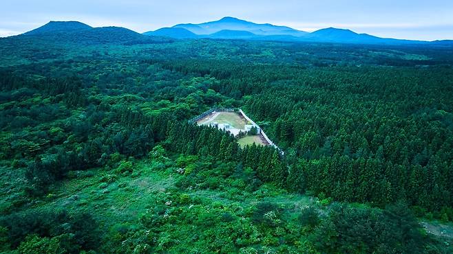 제주삼다수의 단일 취수원. 제주삼다수 제공