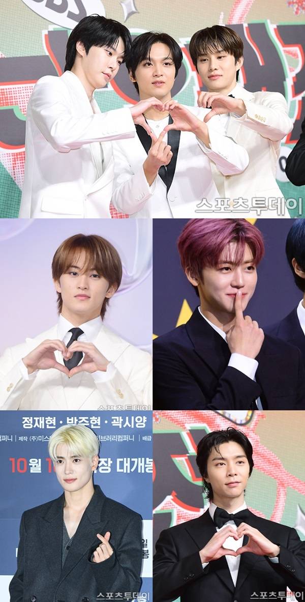 NCT 도영 해찬 정우 마크 재민 재현 쟈니 / 사진=DB