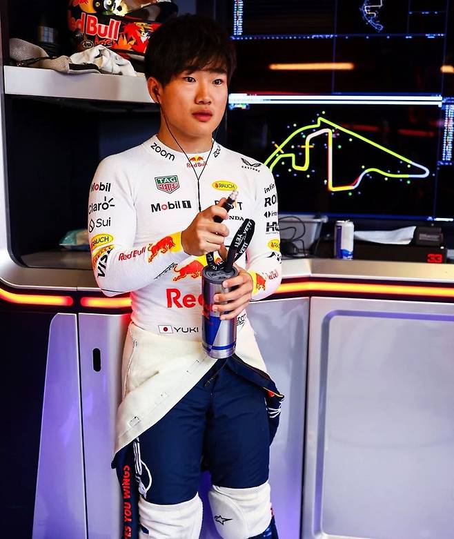 츠노다 유키. F1 인스타그램 캡처