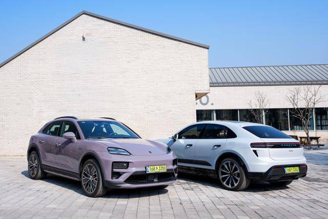 마칸 일렉트릭. 타이칸에 이은 포르쉐의 두 번째 순수 전기차다. 포르쉐코리아 제공