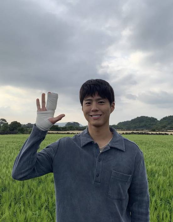 박보검 소셜 계정 캡처