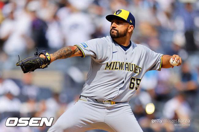 [사진] 밀워키 네스터 코르테스. ⓒGettyimages(무단전재 및 재배포 금지)