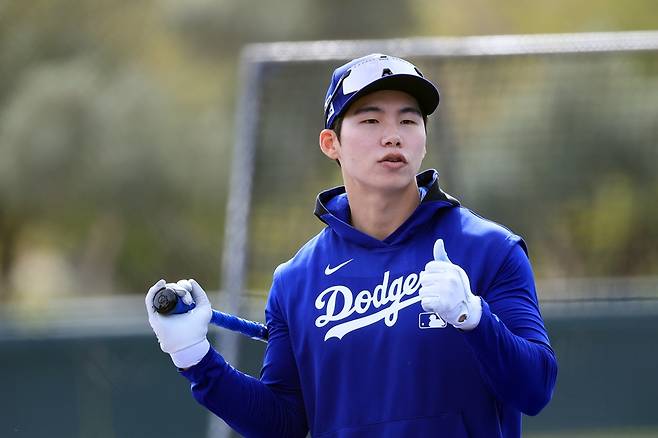 다저스 내야수 김혜성은 29일(한국시간) 콘스텔레이션 필드에서 열린 '2025 마이너리그' 슈거랜드전에서 6번 타자 2루수로 선발 출전했다. 이날 4타수 무안타로 타격 재능을 증명하지 못했다. 연합뉴스